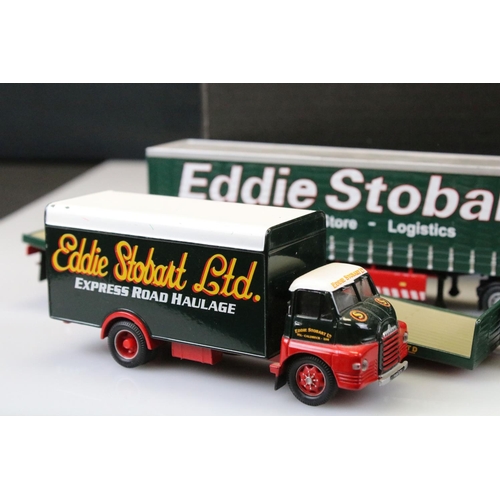 1169 - Around 45 Eddie Stobart diecast models to include Corgi and Atlas Editions examples. (Diecast genera... 