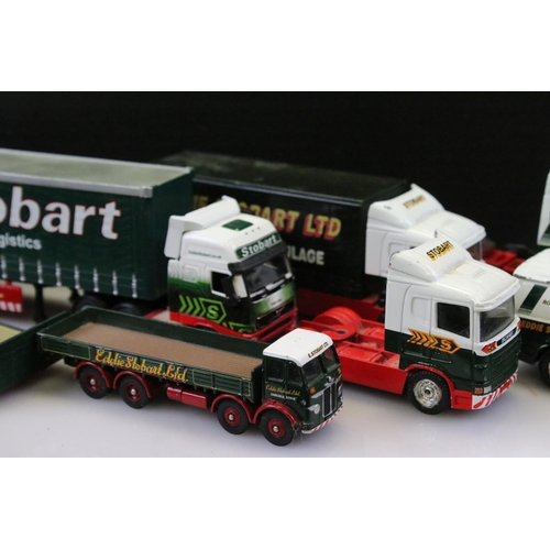 1169 - Around 45 Eddie Stobart diecast models to include Corgi and Atlas Editions examples. (Diecast genera... 