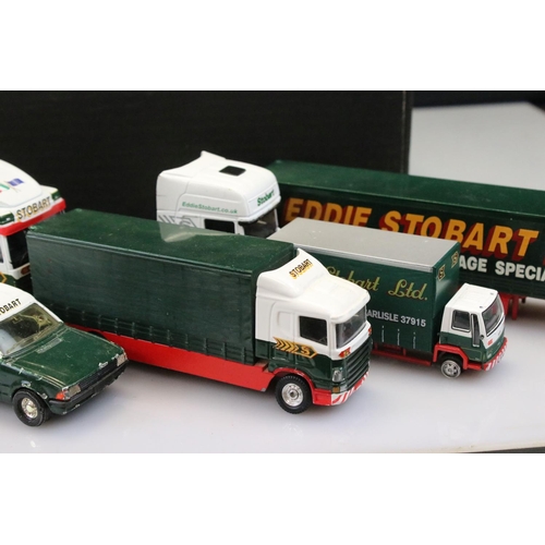 1169 - Around 45 Eddie Stobart diecast models to include Corgi and Atlas Editions examples. (Diecast genera... 