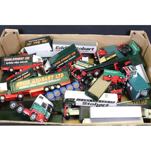 1169 - Around 45 Eddie Stobart diecast models to include Corgi and Atlas Editions examples. (Diecast genera... 