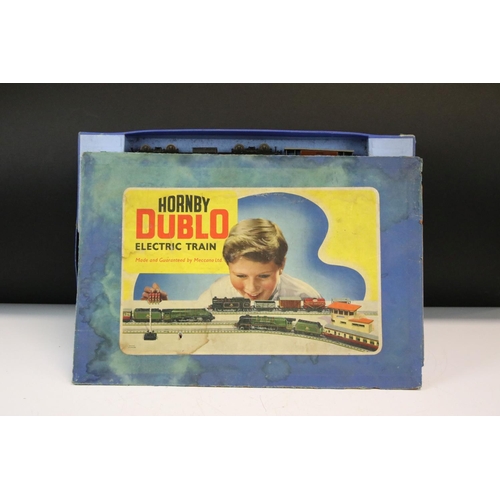 117 - Boxed Hornby Dublo Passenger train set containing BR 2-6-4 80054 Locomotive, 9 x items of rolling st... 