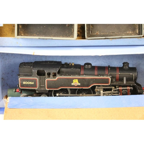 117 - Boxed Hornby Dublo Passenger train set containing BR 2-6-4 80054 Locomotive, 9 x items of rolling st... 