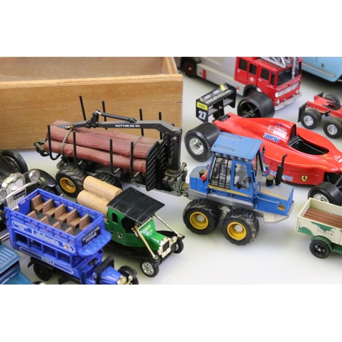 1170 - Over 60 diecast models to include Burago, Corgi, Oxford Diecast, EFE & Matchbox examples, with model... 