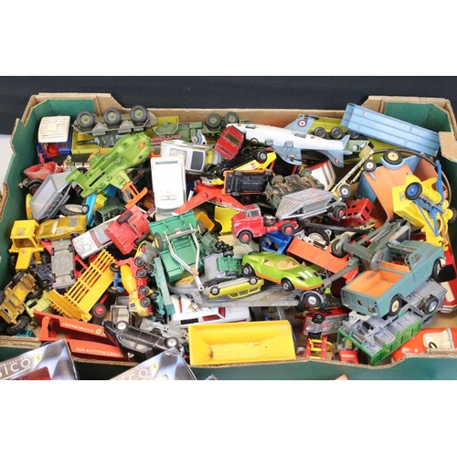 1171 - Quantity of mid 20th C onwards play worn diecast and plastic models to include Matchbox, Corgi, Dink... 