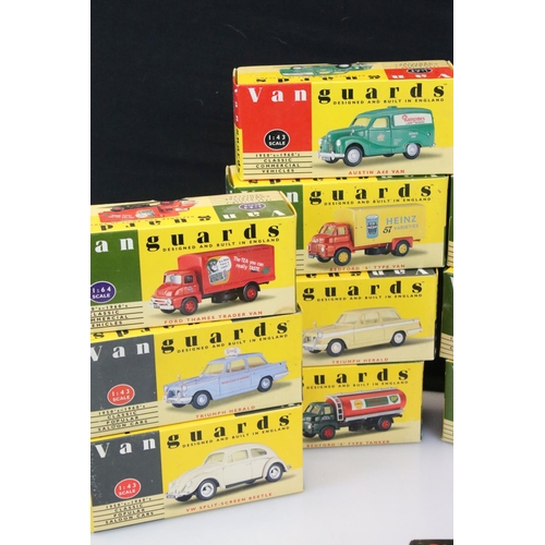 1172 - Thirteen Vanguards classic commercial vehicles precision diecast replica models to include 5x 1:64 s... 