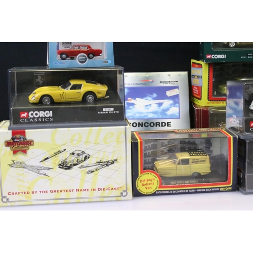 1173 - 24 boxed / cased diecast models to include 10 x Corgi Classics (04001, 02801, 02601, 03401, 03501, 0... 