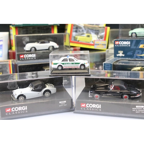 1173 - 24 boxed / cased diecast models to include 10 x Corgi Classics (04001, 02801, 02601, 03401, 03501, 0... 