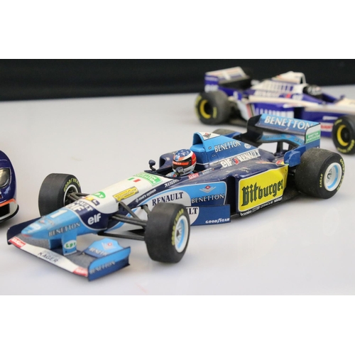 1177 - Four 1/18 diecast models to include 3 x Paul's Model Art Minichamps (Michael Schumacher Collection B... 