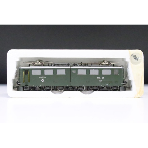 12 - Two boxed Bemo HOe - HOm locomotives to include 1254/1 Curia and 1254/2 Raetia plus a boxed Bemo coa... 