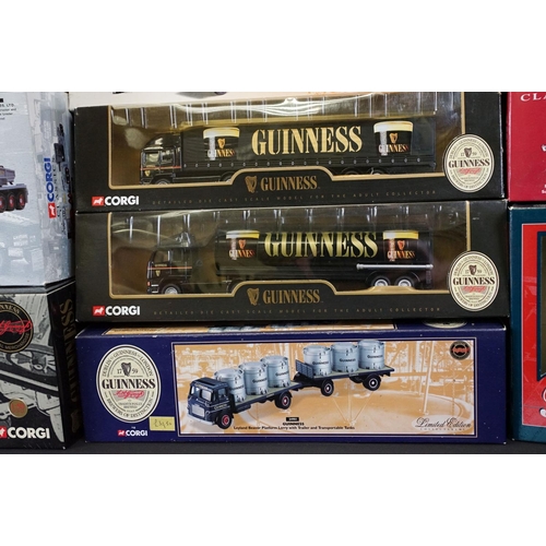 1208 - 18 boxed Corgi Classics diecast models to include 7 x Guinness Limited Edition Collectables (55801, ... 