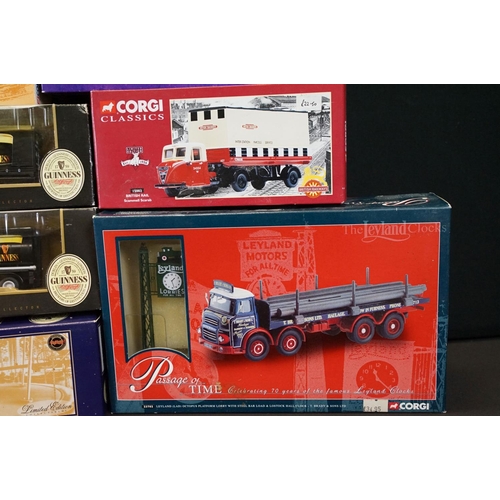 1208 - 18 boxed Corgi Classics diecast models to include 7 x Guinness Limited Edition Collectables (55801, ... 