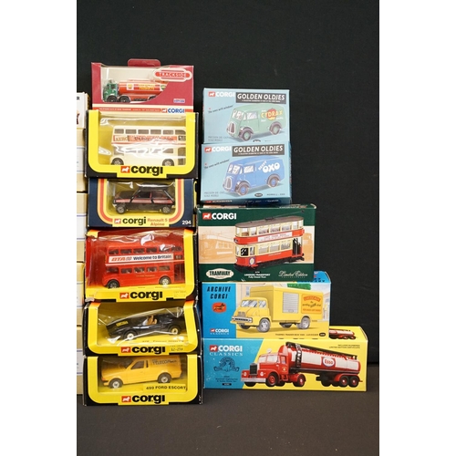 1213 - Collection of 23 boxed Corgi diecast models to include Corgi Classics Road Transport (98454, 97327, ... 