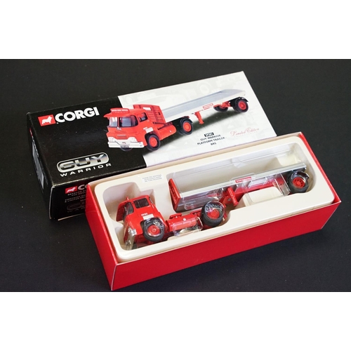 1214 - 11 Boxed Corgi ltd edn haulage diecast models to include CC12205 Pulleyn Transport, Haulier Of Renow... 