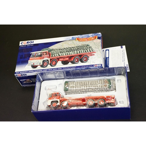 1214 - 11 Boxed Corgi ltd edn haulage diecast models to include CC12205 Pulleyn Transport, Haulier Of Renow... 