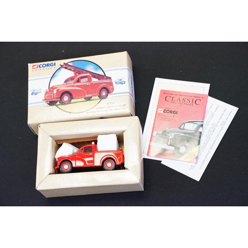 1217 - 11 Boxed Corgi diecast models to include 3 x Nine Double Nine, 4 x Fire Service from Corgi, Hong Kon... 