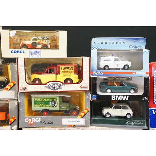 1219 - 21 Boxed / cased diecast models to include Corgi, Matchbox, Vanguards NewRay etc to include Matchbox... 