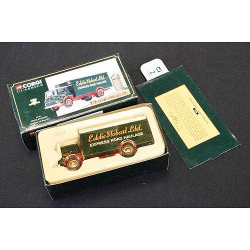 1223 - Collection of 16 boxed Corgi Classics Eddie Stobart diecast models to include 59504, 13601, 30202, 2... 