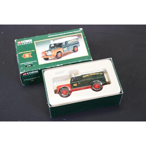 1223 - Collection of 16 boxed Corgi Classics Eddie Stobart diecast models to include 59504, 13601, 30202, 2... 