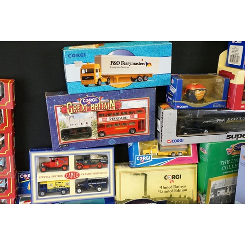 1226 - Collection of approximately 31 diecast models with examples from Corgi Classics and Cameo, featuring... 