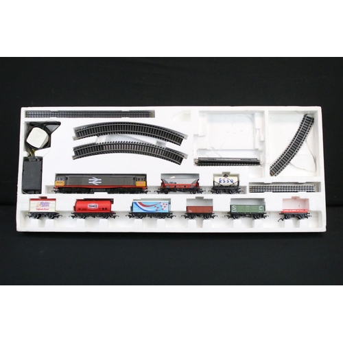 123 - Boxed Hornby OO gauge R674 Midnight Freight electric train set, locomotive and rolling stock complet... 