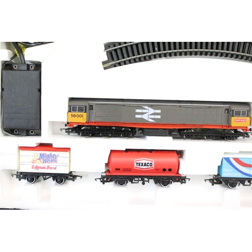 123 - Boxed Hornby OO gauge R674 Midnight Freight electric train set, locomotive and rolling stock complet... 