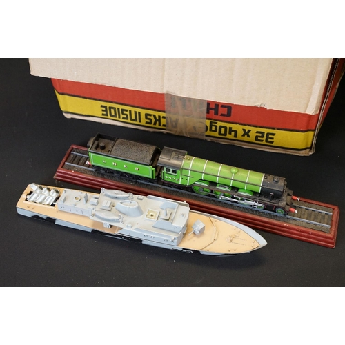 1230 - Large collection of mid 20th century onwards play worn diecast and plastic models to include Corgi, ... 