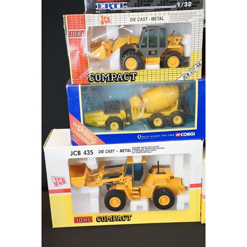 1231 - Collection of 14 boxed construction related diecast models to include ERTL, Corgi classics and Joal,... 