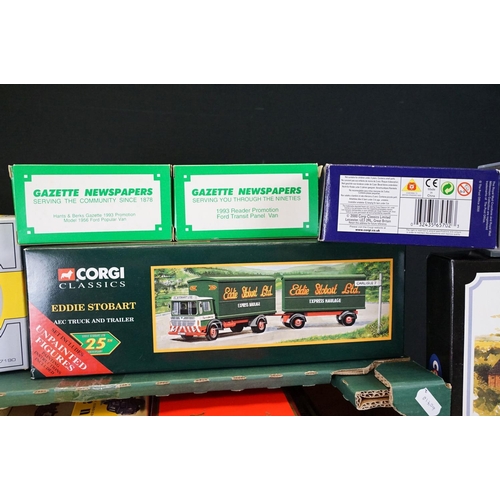 1235 - 38 Boxed diecast models to include Corgi, Matchbox, Vanguards, Lledo etc to include 3 x Corgi Eddie ... 