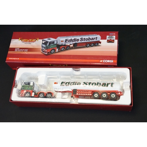 1241 - Five boxed Corgi Eddie Stobart ltd edn diecast models to include 76901 30th Anniversary 1970-2000, C... 