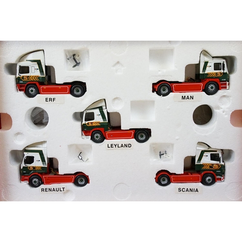 1241 - Five boxed Corgi Eddie Stobart ltd edn diecast models to include 76901 30th Anniversary 1970-2000, C... 