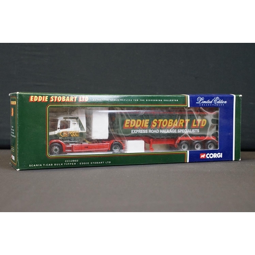 1241 - Five boxed Corgi Eddie Stobart ltd edn diecast models to include 76901 30th Anniversary 1970-2000, C... 