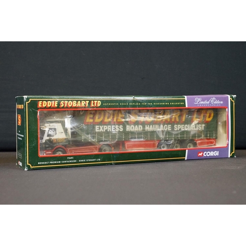 1241 - Five boxed Corgi Eddie Stobart ltd edn diecast models to include 76901 30th Anniversary 1970-2000, C... 