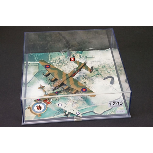 1243 - Three boxed / cased Corgi Aviation Archive Battle of Britain diecast models to include 47301, Memori... 