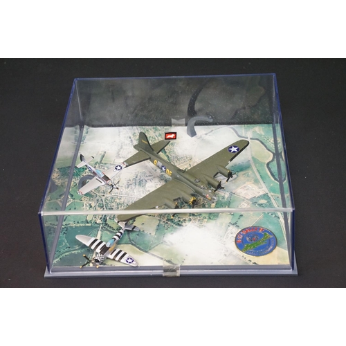 1243 - Three boxed / cased Corgi Aviation Archive Battle of Britain diecast models to include 47301, Memori... 