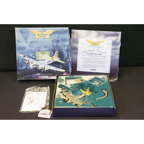 1246 - Eight boxed Corgi Aviation Archive diecast models to include 3 x Military Air Power (AA34202, AA3340... 