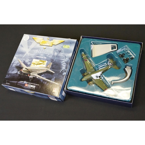 1246 - Eight boxed Corgi Aviation Archive diecast models to include 3 x Military Air Power (AA34202, AA3340... 