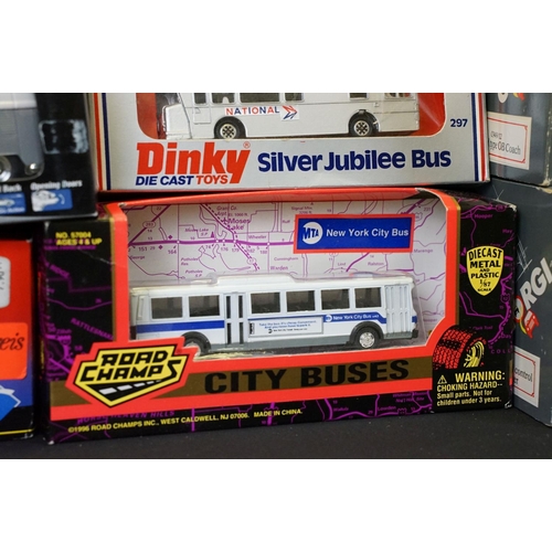 1247 - Collection of 32 boxed diecast models to include examples from Corgi, Dinky, Solido, American Highwa... 