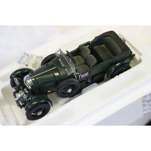 1249 - Four boxed Franklin Mint 1/24 diecast models to include 1948 MGTC, The 1903 Ford Model A, 1911 Stanl... 