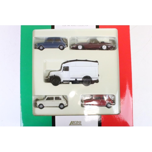 1255 - Boxed Corgi The Italian Job CC82217 Diorama with 1:36 scale Mini plus a boxed Lledo Italian Job Spec... 