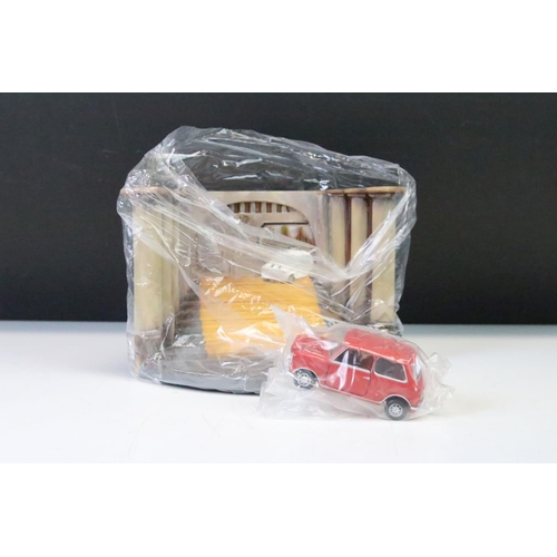 1255 - Boxed Corgi The Italian Job CC82217 Diorama with 1:36 scale Mini plus a boxed Lledo Italian Job Spec... 