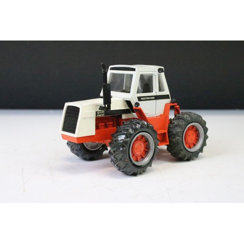 1257 - Three boxed NZG diecast models to include David Brown 1412 Hydra Shift Tractor, CASE 4 Wheel Drive T... 