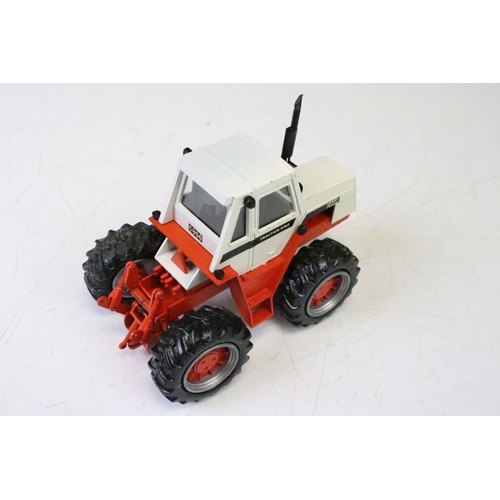 1257 - Three boxed NZG diecast models to include David Brown 1412 Hydra Shift Tractor, CASE 4 Wheel Drive T... 