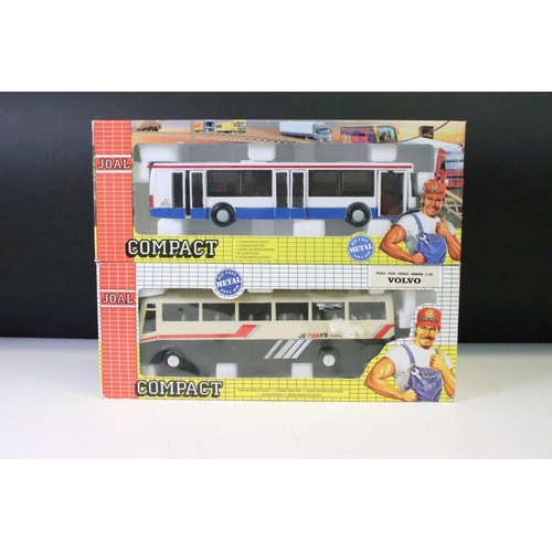 1263 - Four boxed Joal Compact and Lonestar diecast models to include Volvo Coach Air France, Volvo Coach J... 