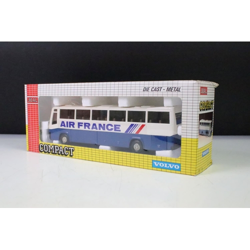 1263 - Four boxed Joal Compact and Lonestar diecast models to include Volvo Coach Air France, Volvo Coach J... 