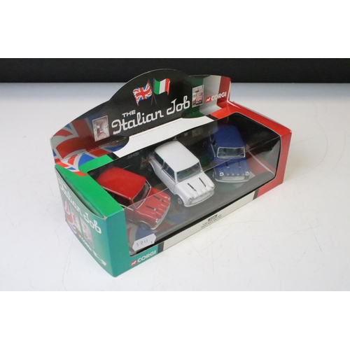 1268 - Two boxed Corgi The Italian Job diecast model sets to include 05506 Three Piece Mini Set and 36502 T... 