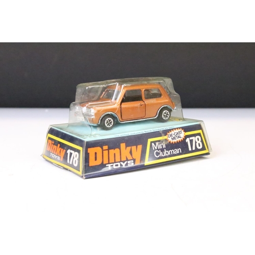 1270 - Four boxed / cased diecast models to include 2 x Dinky (178 Mini Clubman & 254 Police Range Rover - ... 