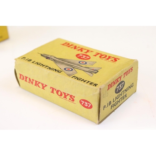 Avion P.I.B. Lightning - Dinky Toys - Vintage - Bon état D'origine - Occasion Collection