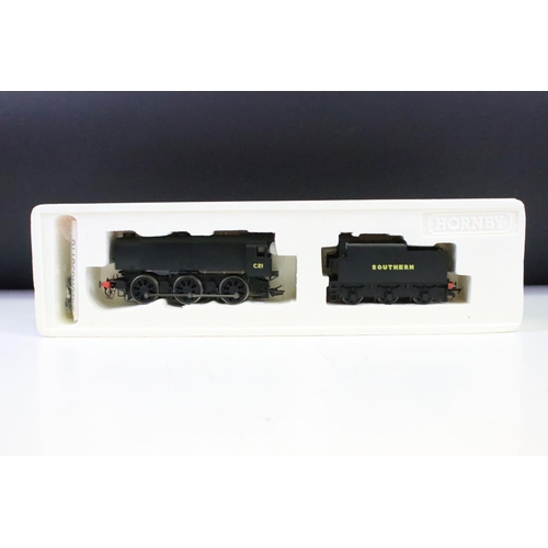 139 - Four boxed Hornby OO gauge locomotives to include 2 x Super Detail (R2342A SR 0-6-0 Class Q1 Locomot... 