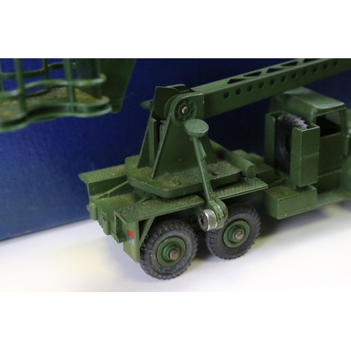 1400 - Three boxed Dinky Supertoys military diecast models to include Missile Erector Vehicle with Corporal... 