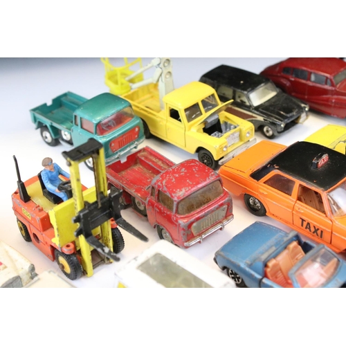 1401 - Around 25 mid 20th C onwards play worn diecast models to include Corgi and Dinky featuring Corgi Ken... 